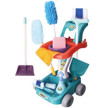 Set de curatenie M-Toys, 22 accesorii Set de curatenie M-Toys, 22 accesorii