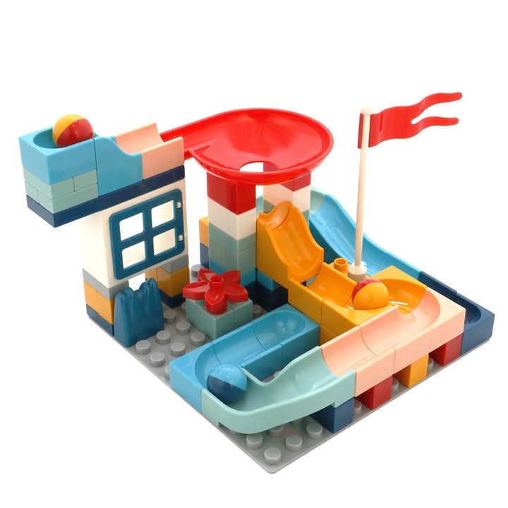 Конструктор M-Toys Писта с топчета, 78 части