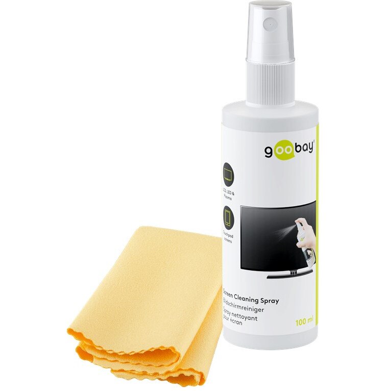 Kit de curatare pentru ecrane LCD, LED, Goobay