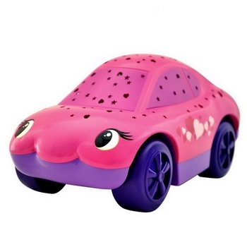 Lampa de veghe cu proiector Masinuta Cloud B 7433-PK, Roz Lampa de veghe cu proiector Masinuta Cloud B 7433-PK, Roz