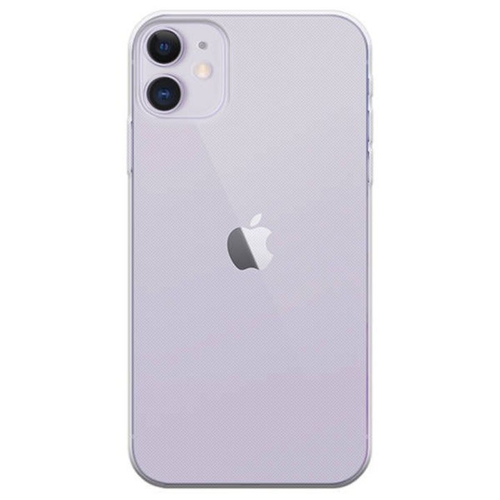 Панел Premium Liquid, съвместим с iPhone 12 Mini, Ултра тънък, Silicon Hi-Tech, Прозрачен