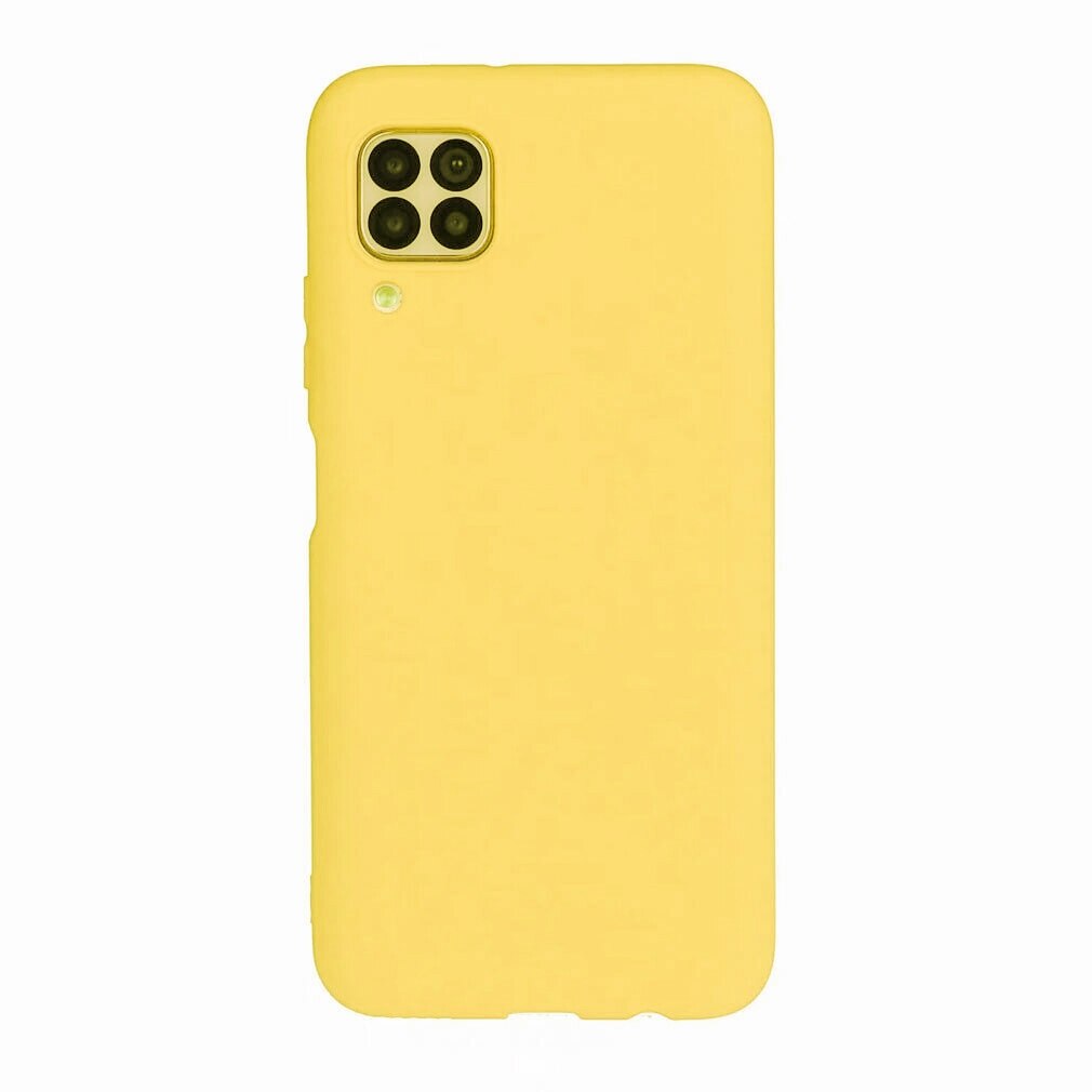 Husa TPU Matte Huawei P40 Lite Yellow