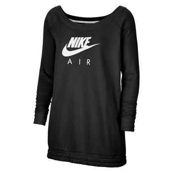 Bluza Nike W NSW AIR CREW OS FLC CU5426010 Femei, Negru Bluza Nike W NSW AIR CREW OS FLC CU5426010 Femei, Negru