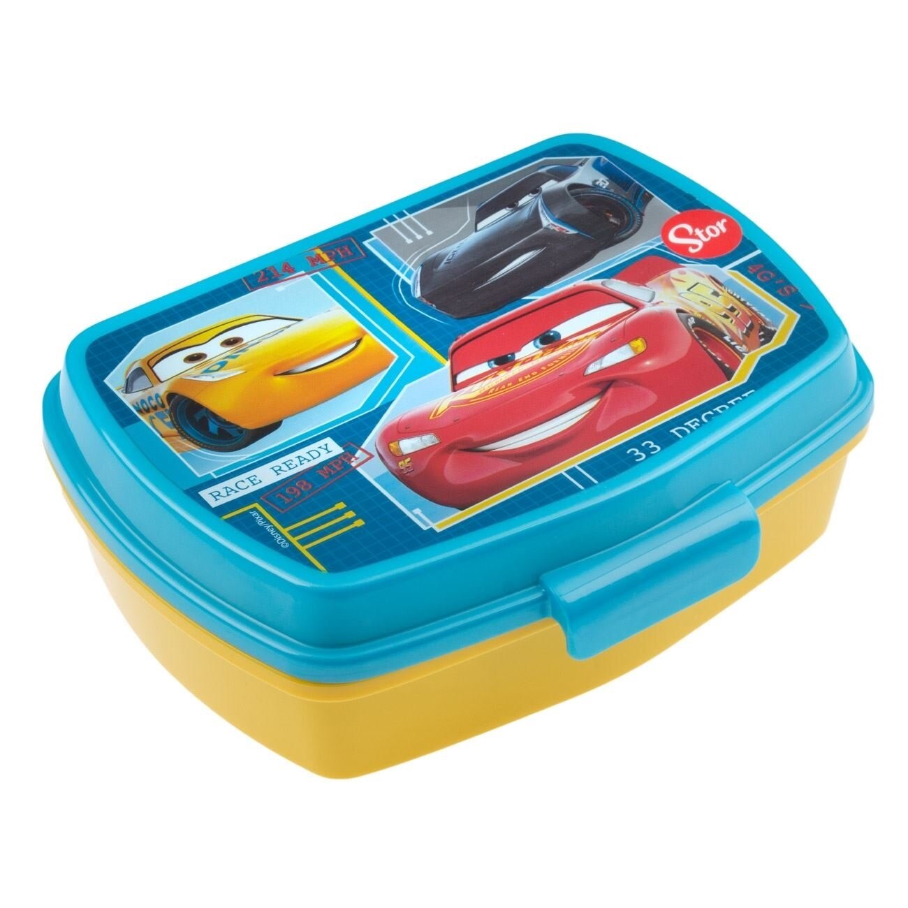 Cutie mancare tip lunchbox, Cars, multicolora