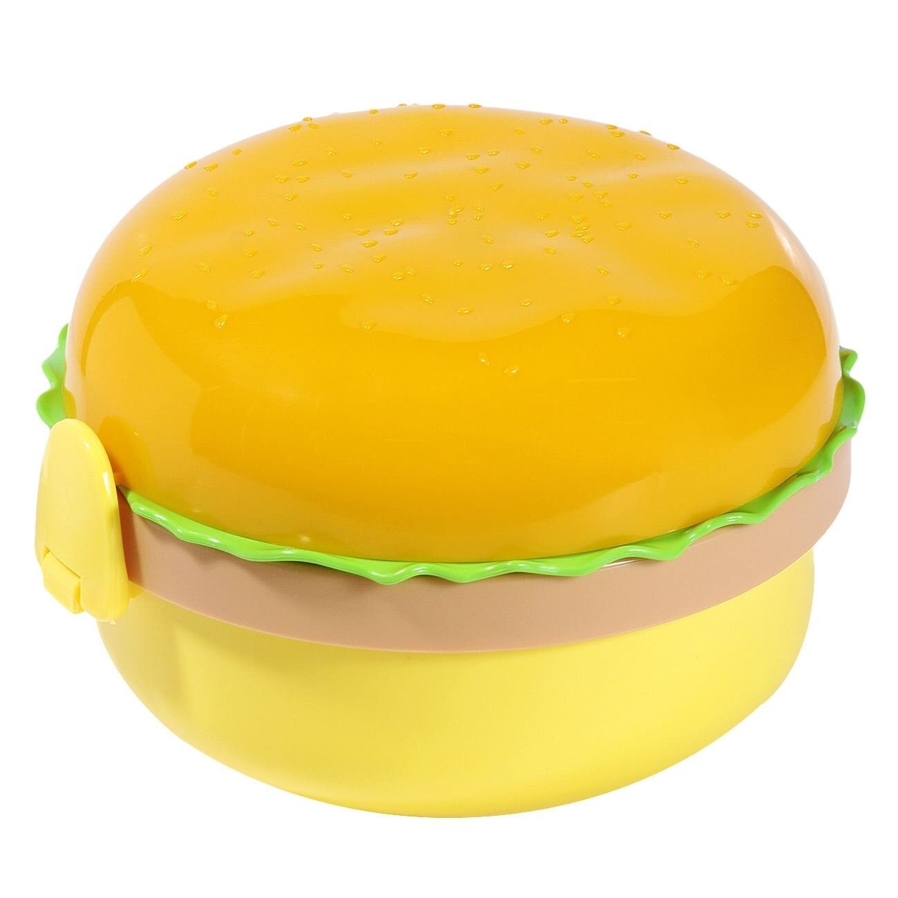 Cutie mancare tip lunchbox, hamburgher, multicolora