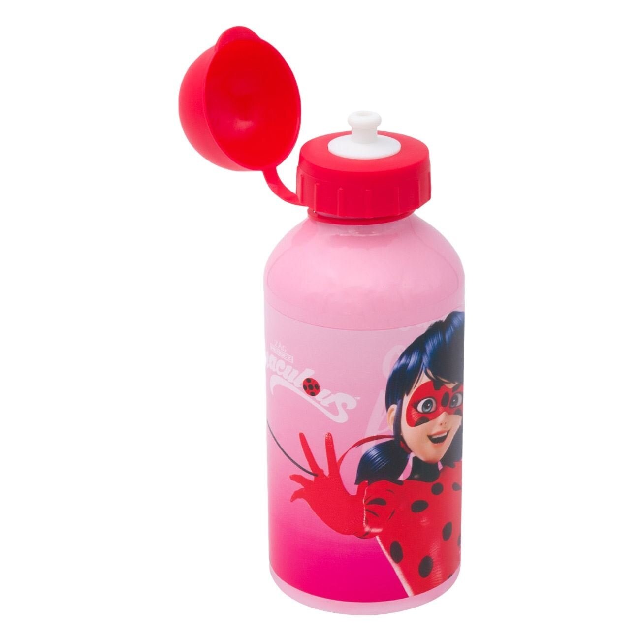 Sticla de apa, suc,cu capac,Ladybug,multicolora