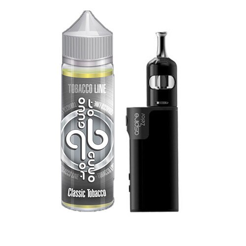 Kit Tigara Electronica Aspire Zelos 2S , 2500mAh , 2.6ml + Lichid Classic Tobacco QB Mix Line 0mg, 50ml