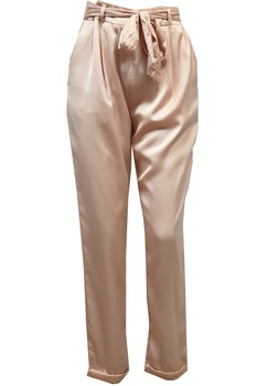 Pantaloni eleganti Tally Weijl, Roz Pudra