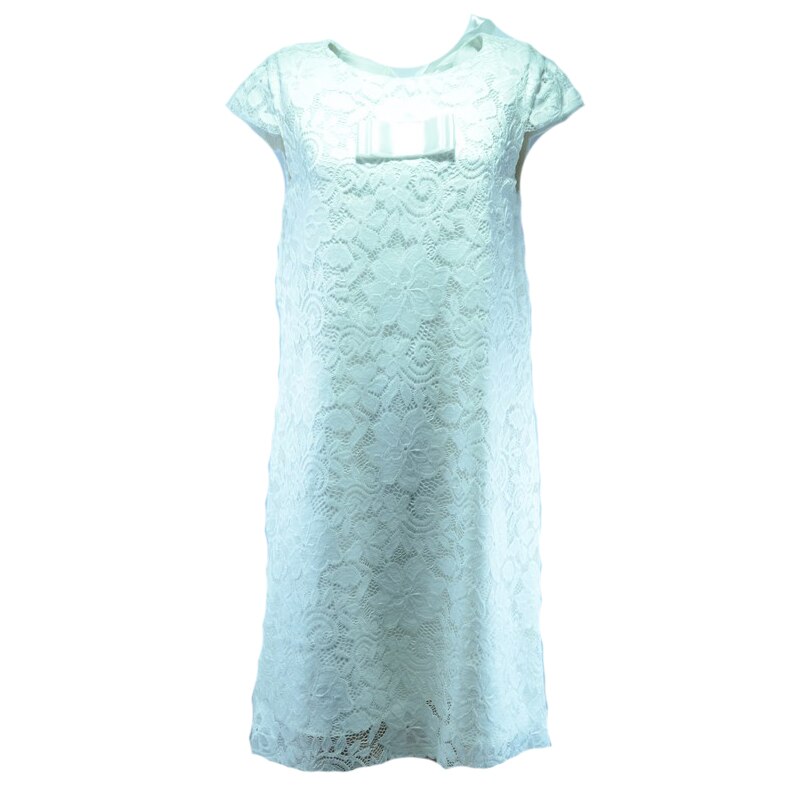 Rochita eleganta pentru fete Mini Junior ANBJ3A, Alb, 92