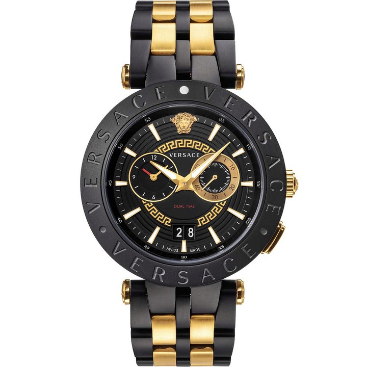 Мъжки часовник Versace VEBV00619, Кварцов, 46мм, 5ATM