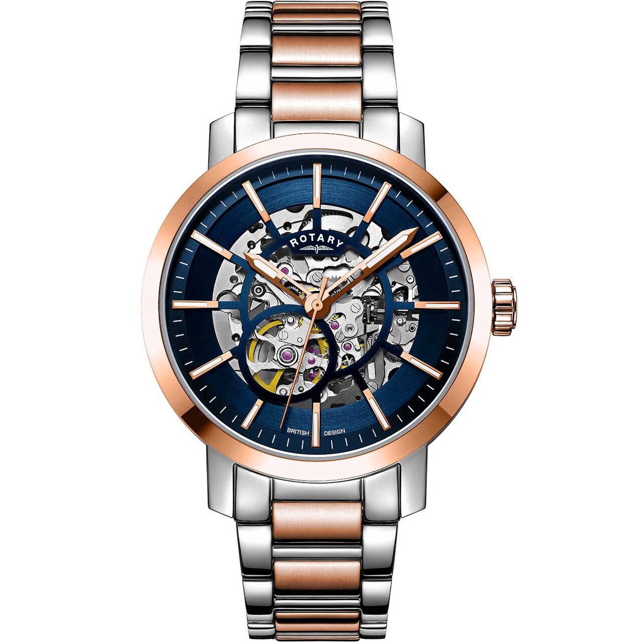 Ceas barbatesc Rotary GB05352/05, Automatic, 42mm, 5ATM, Auriu