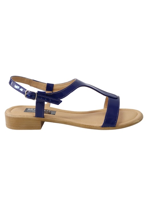 Sandale Dama Joase din Piele Naturala cu Talpa Flexibila, Mateo Shoes, Albastru
