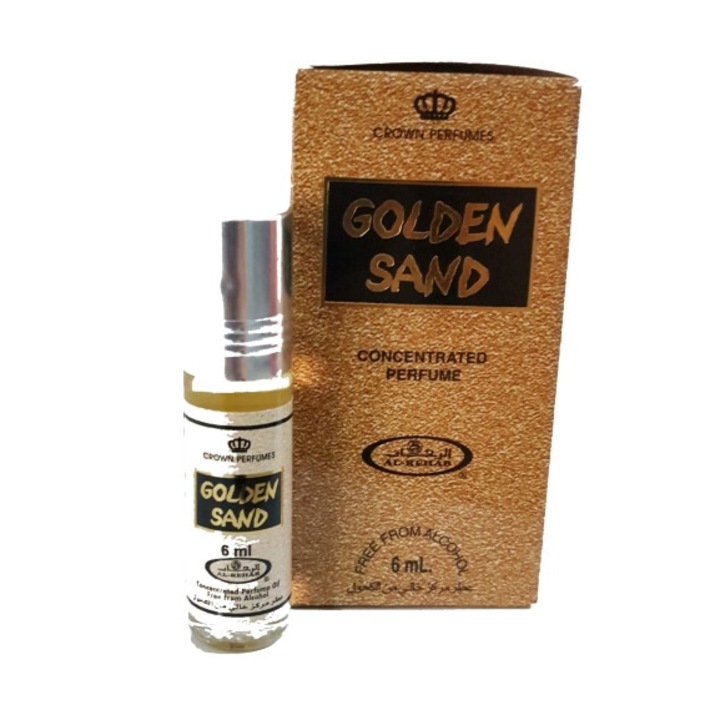 Парфюм Al Rehab Golden Sand, сладък аромат, 6 мл