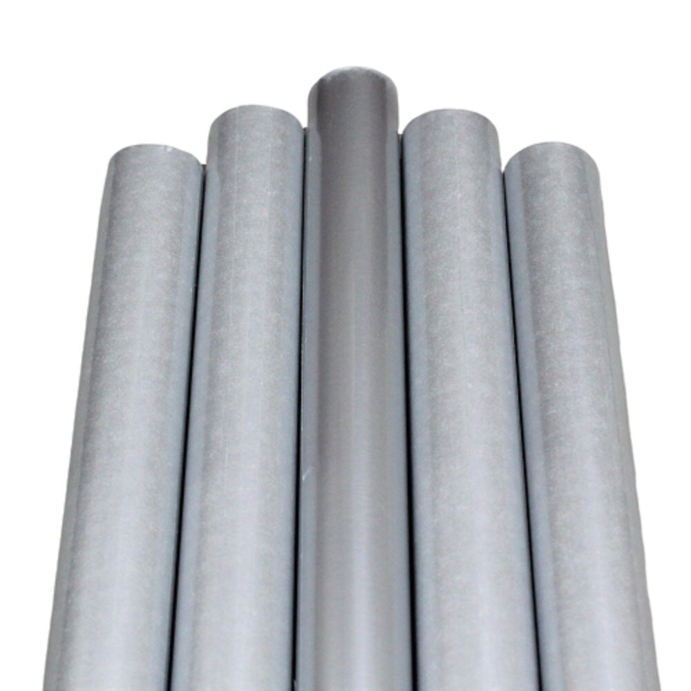 Set 5 role, hartie perlata pentru ambalat cadouri, Perlage, 200x70 cm, Argintiu