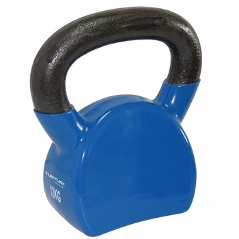 Kettlebell vinil Tunturi, 12kg, albastru Kettlebell vinil Tunturi, 12kg, albastru