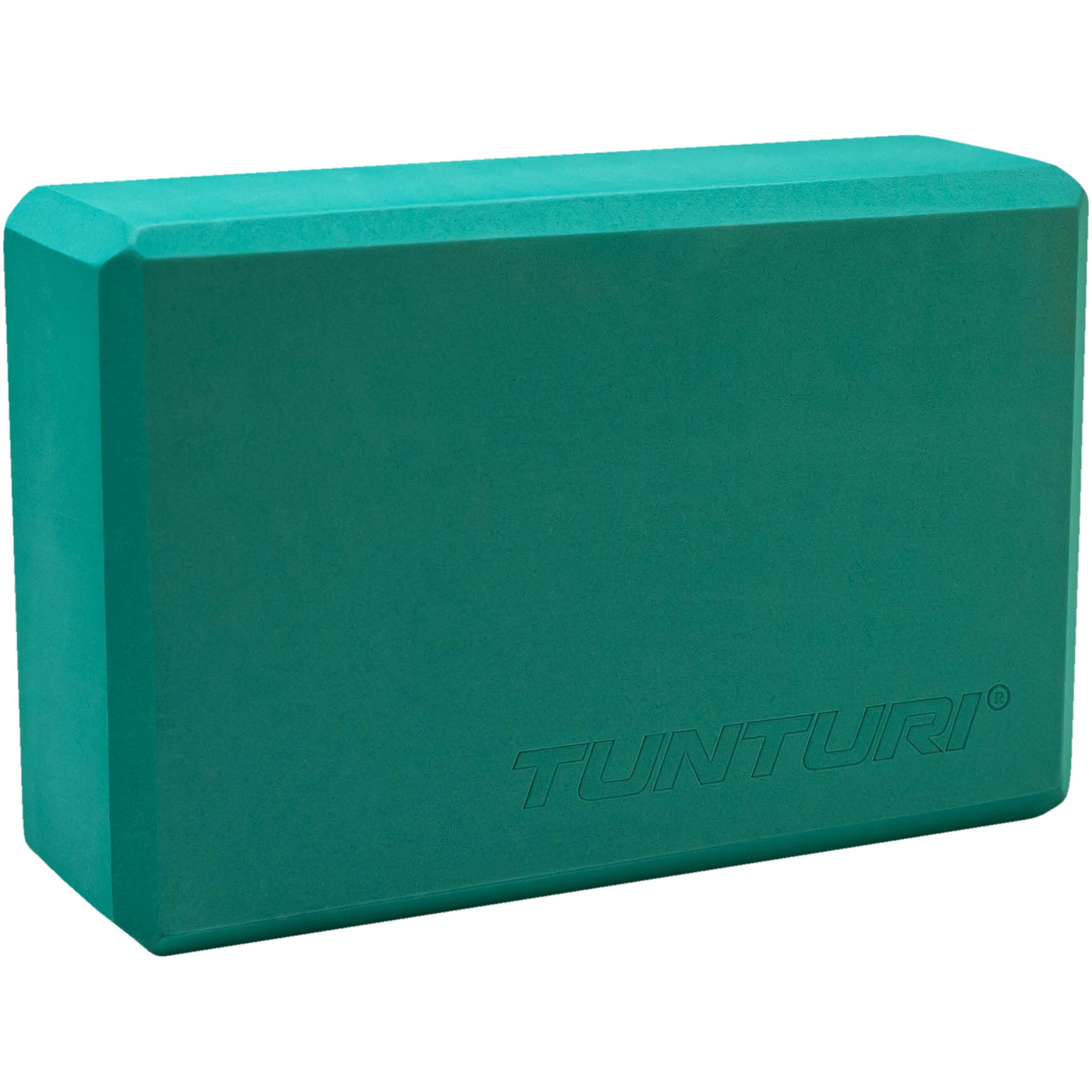 Caramida yoga Tunturi, 23x15x7.5 cm, turquoise