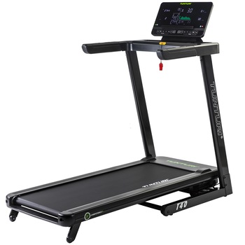 Banda alergare electrica TUNTURI T40 Competence, motor 3.5 CP, viteza 1-16km/h, Bluetooth, compatibilitate Tunturi Routes/AnyRun/Kinomap, greutate maima utilizator 120kg Banda alergare electrica TUNTURI T40 Competence, motor 3.5 CP, viteza 1-16km/h, Bluetooth, compatibilitate Tunturi Routes/AnyRun/Kinomap, greutate maima utilizator 120kg
