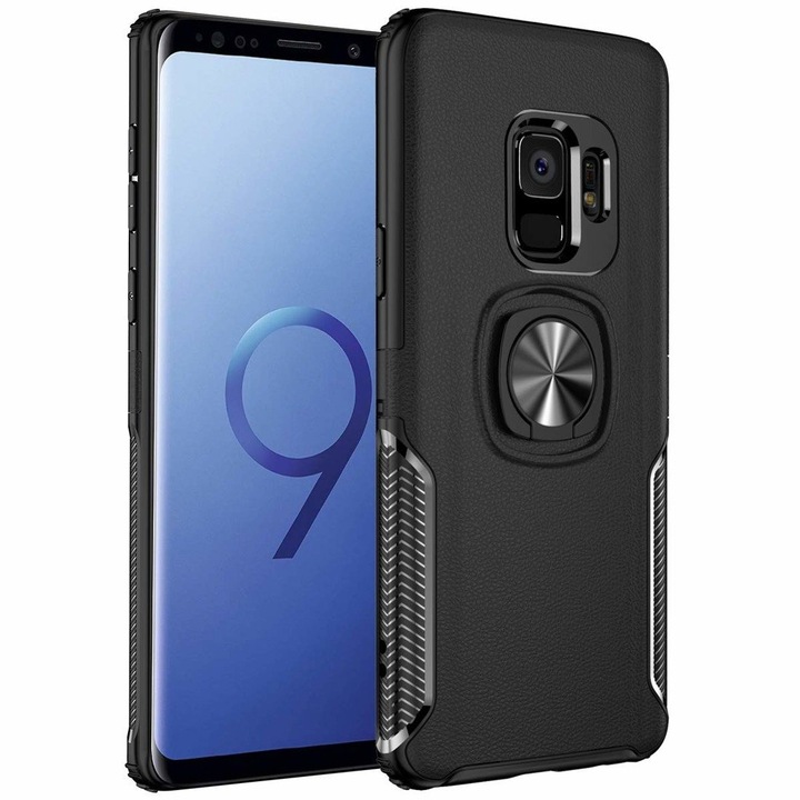 Xiaomi Redmi 9A Armor Ring черен калъф