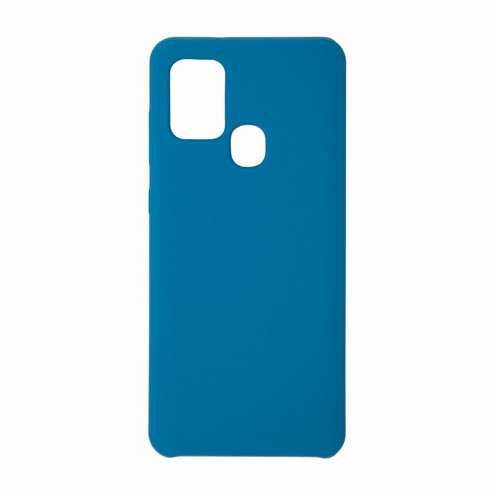 Husa din Silicon Soft Touch pentru Samsung Galaxy A21s, Albastru