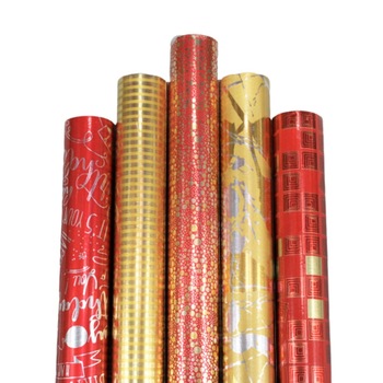 Set 50 bucati, hartie pentru ambalat cadouri, Metalizata, 150x70 cm Set 50 bucati, hartie pentru ambalat cadouri, Metalizata, 150x70 cm