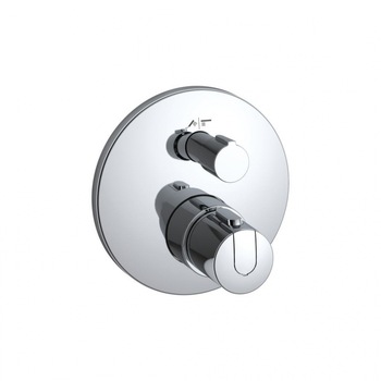 Baterie cada/dus termostatata ingropata ideal standard ceratherm 100 new, fara mecanism, crom Baterie cada/dus termostatata ingropata ideal standard ceratherm 100 new, fara mecanism, crom