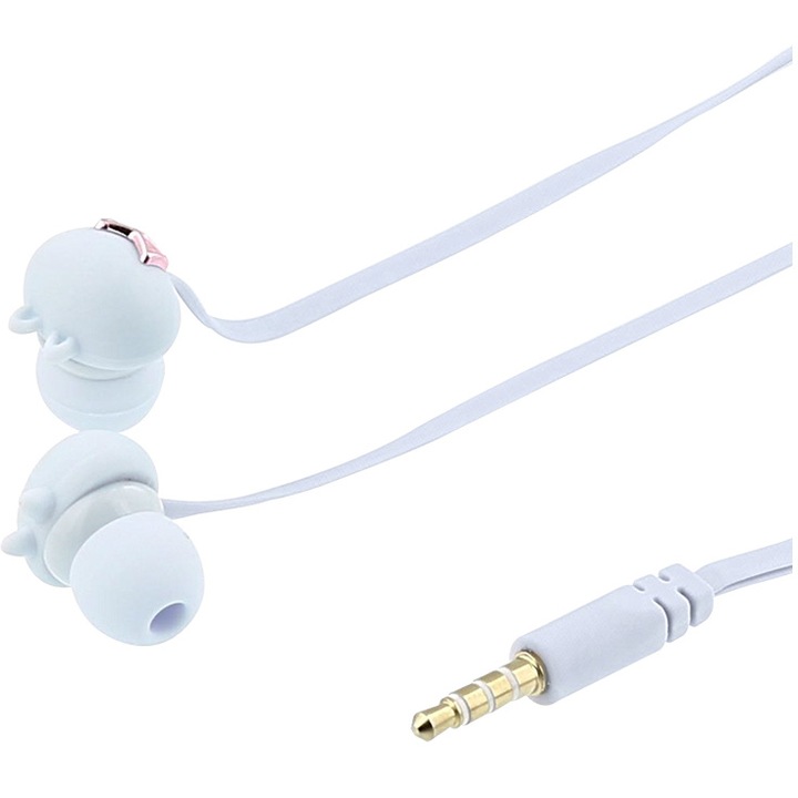 Слушалки In-ear Tellur Pixy, Pouch transport, Син