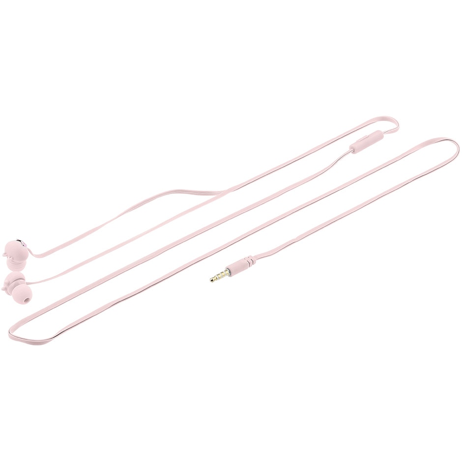 Casti in-ear Tellur Pixy, pouch transport, Roz