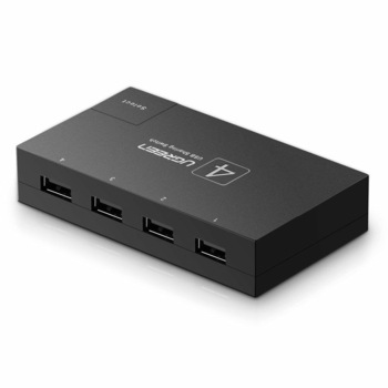 Hub Ugreen 4In1 Usb 2.0, negru Hub Ugreen 4In1 Usb 2.0, negru