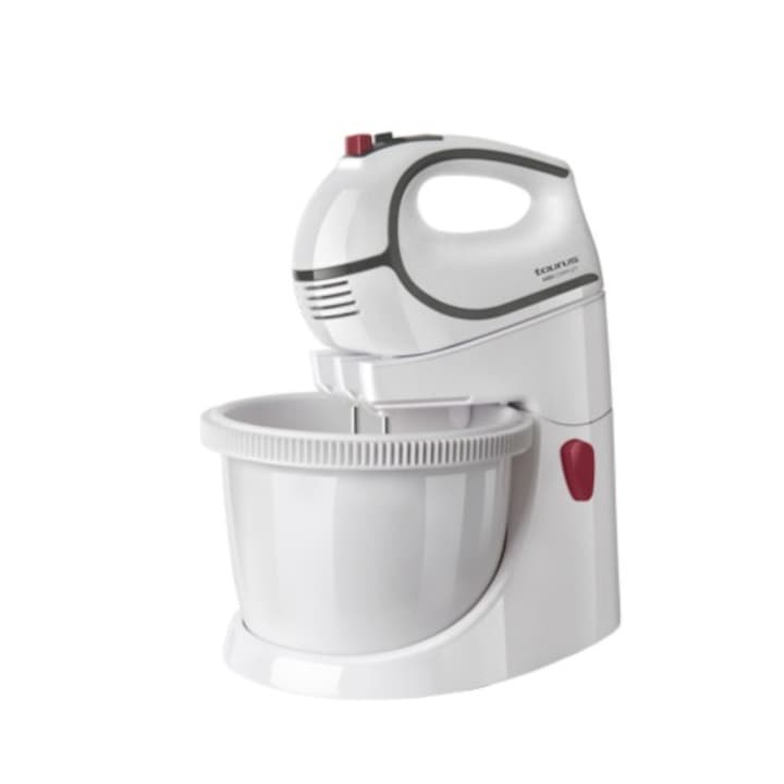 Mixer, Giro Complete Taurus, tállal, 500 W, 2,5 l, 5 sebesség, Pulse funkció, 2 habverő, 2 horog