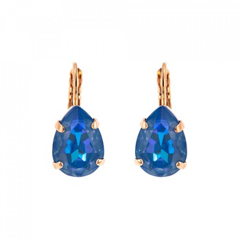 Cercei placati cu Aur roz de 24K, Cristale Swarovski, Nightfall - Mystique by Roxannes - Mariana Jewellery, Albastru 1032/1-143RG6 Cercei placati cu Aur roz de 24K, Cristale Swarovski, Nightfall - Mystique by Roxannes - Mariana Jewellery, Albastru 1032/1-143RG6