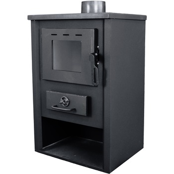 Termosemineu pe lemne, brichete si carbune Fornello B22 E, 19kW, 50x45x93 cm Termosemineu pe lemne, brichete si carbune Fornello B22 E, 19kW, 50x45x93 cm