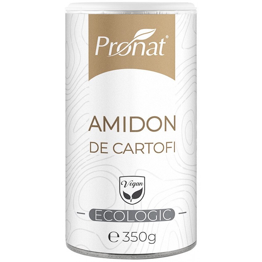 Amidon de cartofi, bio, Pronat, 350g