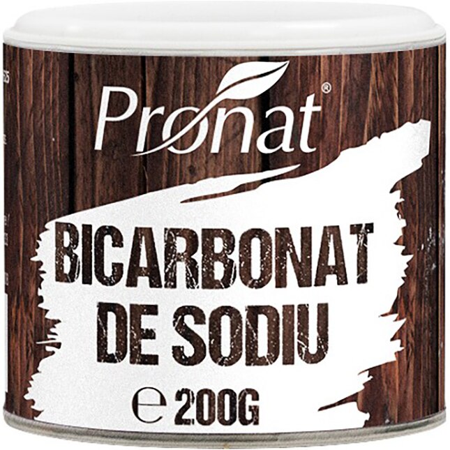 Bicarbonat de sodiu, Pronat, 200g