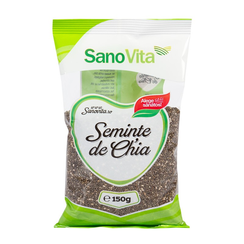 Seminte de chia Sano Vita la 150 grame