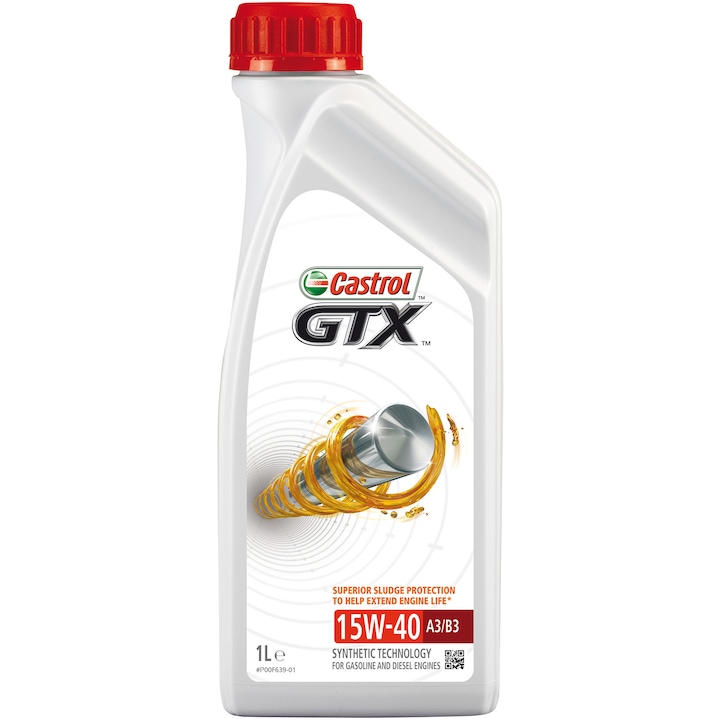 Моторно масло Castrol GTX A3/B3, 15W40, 1 л