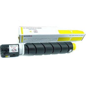Cartus toner, Integral, Canon EXV-55 compatibil, YELLOW, 18000 pagini, OEM 2185C002, Canon IR Advance C256i, 356i Cartus toner, Integral, Canon EXV-55 compatibil, YELLOW, 18000 pagini, OEM 2185C002, Canon IR Advance C256i, 356i