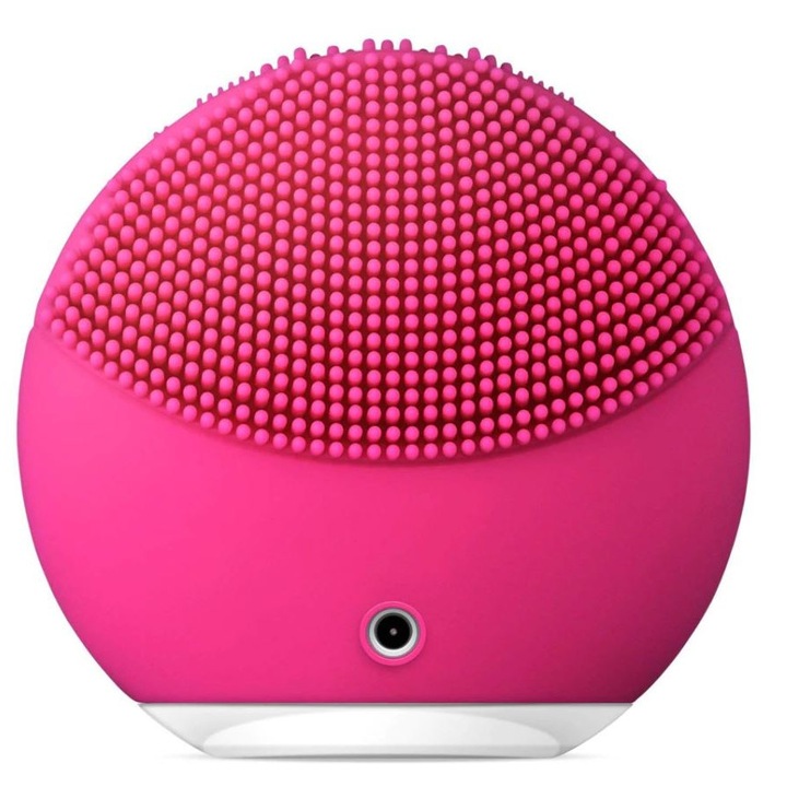 Dispozitv pentru curatare faciala, hipoalergenic, 5 viteze, alimentare USB, raincarcabil, culoare roz