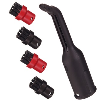 Set perii rotunde + duza Karcher, compatibil SC1 SC2 SC3 SC4 SC5, Set rosu 2 buc, negru 2 buc Set perii rotunde + duza Karcher, compatibil SC1 SC2 SC3 SC4 SC5, Set rosu 2 buc, negru 2 buc