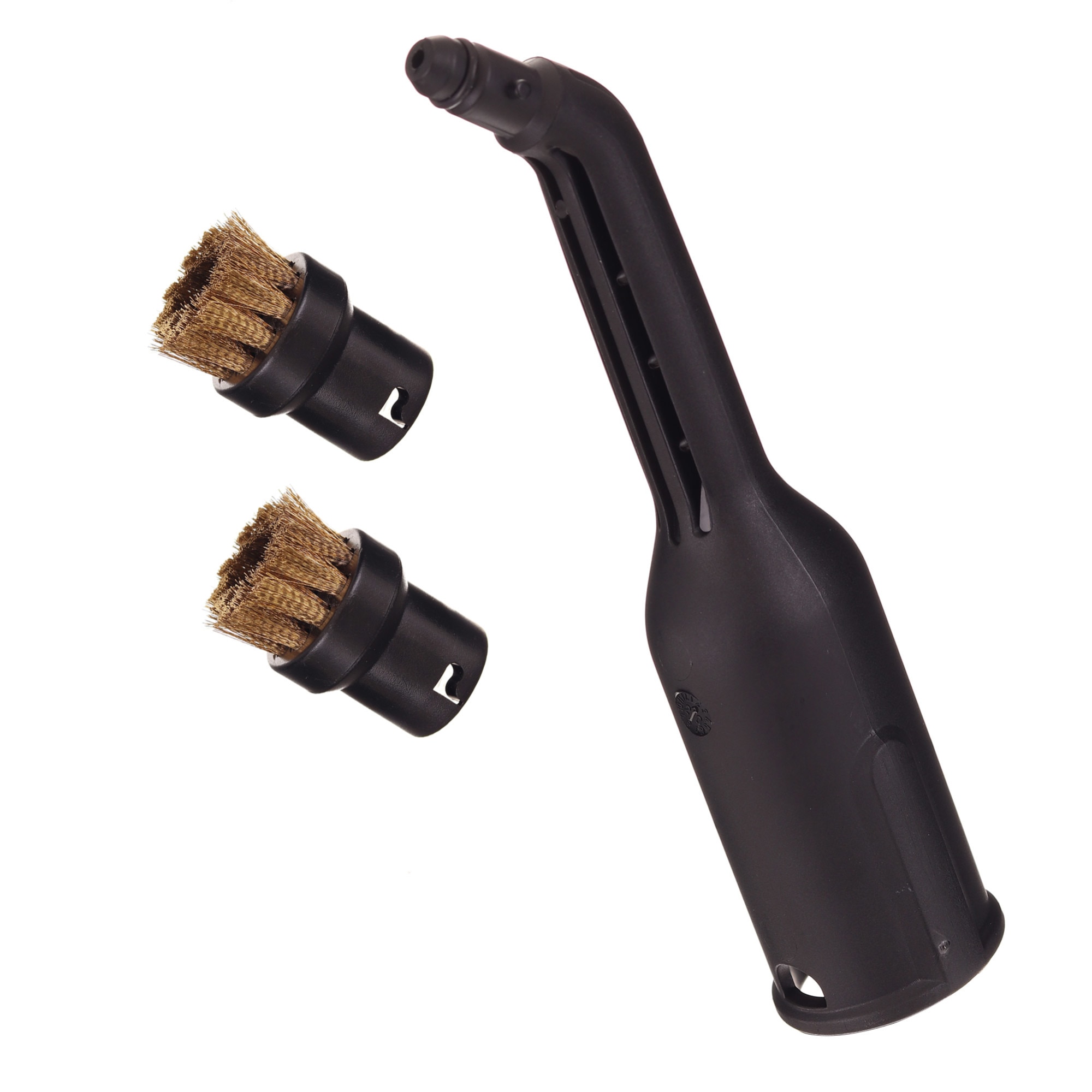 Set perii rotunde + duza Karcher, compatibil SC1 SC2 SC3 SC4 SC5, Set alama 2 buc