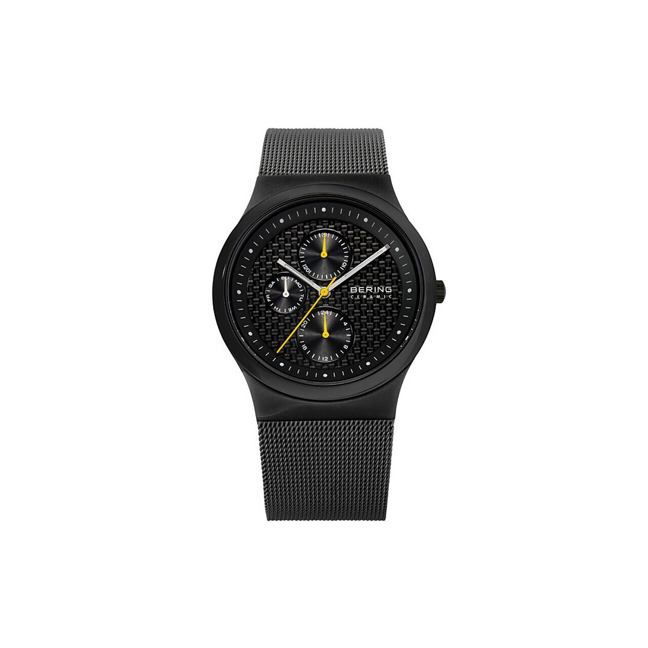 Ceas barbatesc Bering 32139-222, Quartz, 39mm, 5ATM, Negru