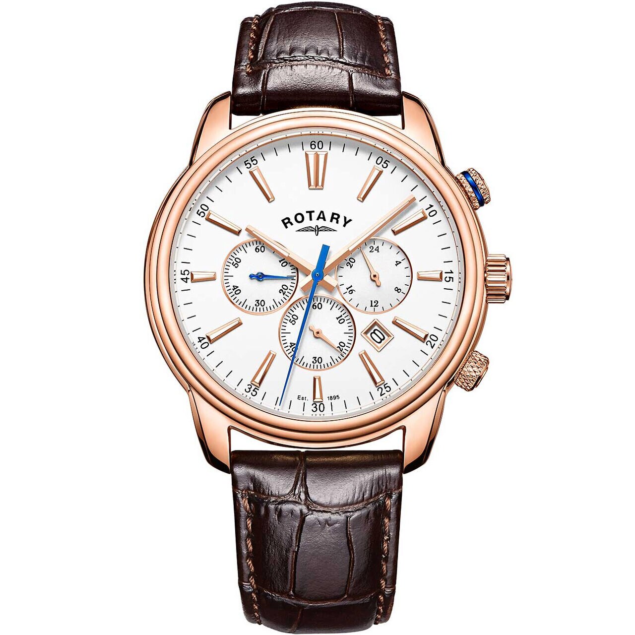 Ceas barbatesc Rotary GS05084/06, Quartz, 40mm, 5ATM, Auriu