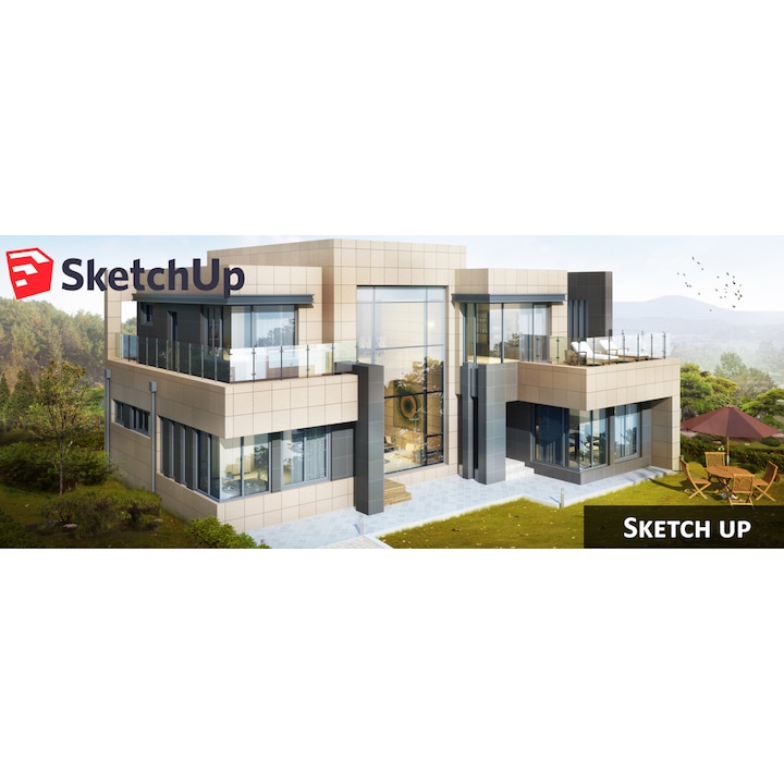 SketchUp Pro angol nyelvű 1 éves előfizetéses elektronikus szoftver