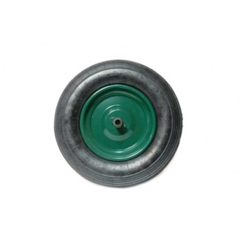 Roata pentru roaba model nou Micul Fermier, dimensiune 400-8, verde Roata pentru roaba model nou Micul Fermier, dimensiune 400-8, verde