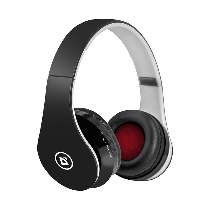 Freemotion B550 vezeték nélküli Bluetooth fejhallgató, fekete-fehér