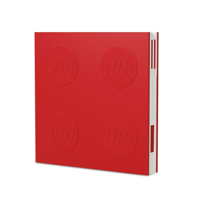 Agenda cu pix LEGO Rosu