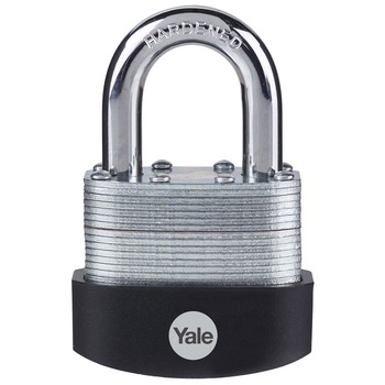 Lacat din otel laminat Yale Y125B/50/129/1, 50 mm, 9.5 mm diametru veriga Lacat din otel laminat Yale Y125B/50/129/1, 50 mm, 9.5 mm diametru veriga