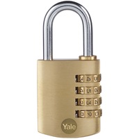 Lacat din alama cu cifru Yale Y150B/40/130/1, 40 mm, 27 mm inaltime veriga