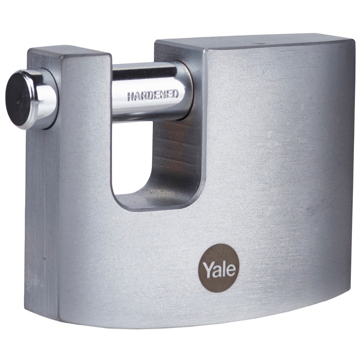 Катинар Yale Y124B/60/110/1, 60 мм, Пръстен с диаметър 10 мм, Правоъгълен, Месинг, Хром