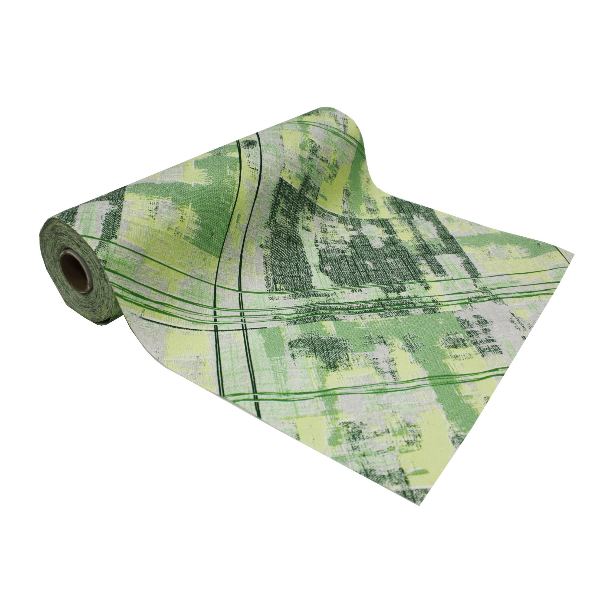 Traversa de unica folosinta pentru masa, 48x120cm, Rola 20 bucati - UBELLA, DEKORA VERDE