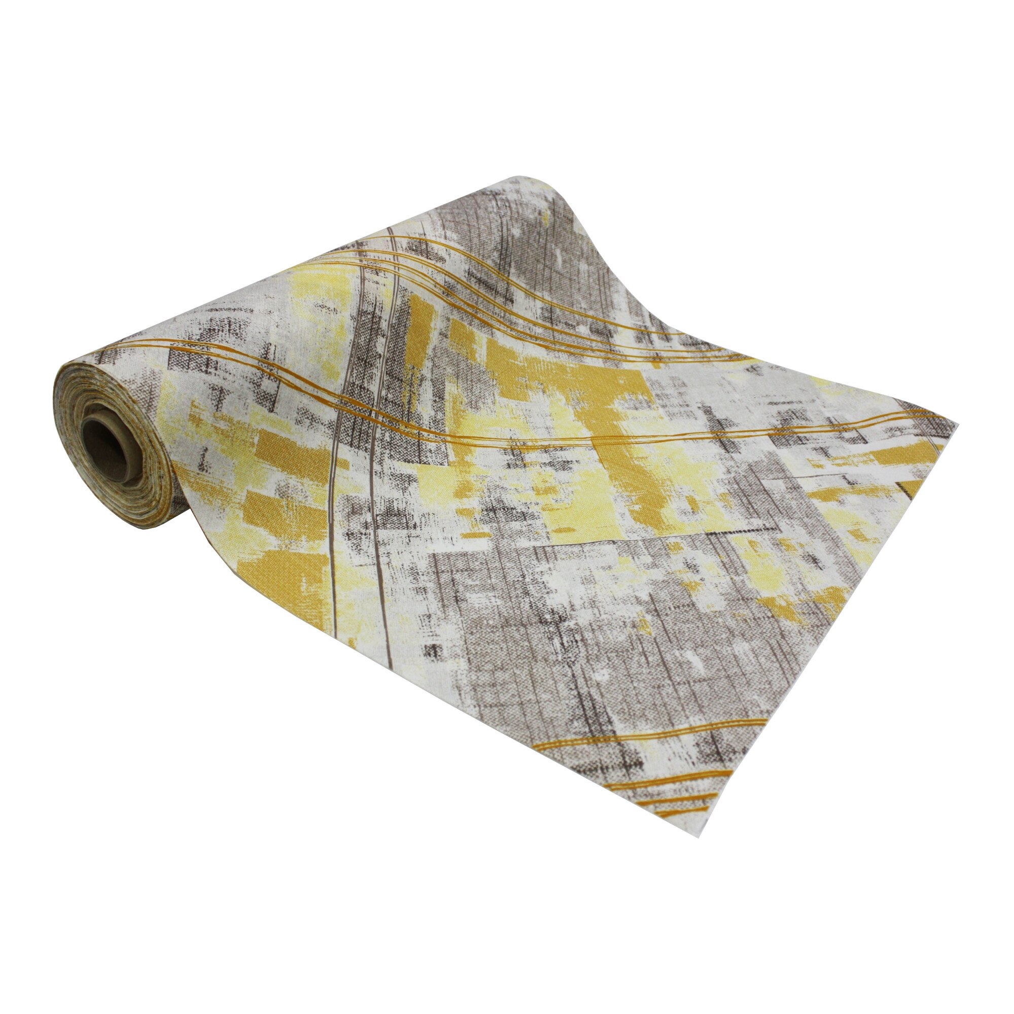 Traversa de unica folosinta pentru masa, 48x120cm, Rola 20 bucati - UBELLA, DEKORA SENAPE